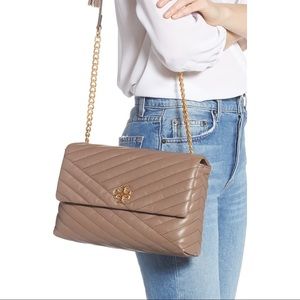 NEW TORY  BURCH KIRA CHEVRON SHOULDER BAG